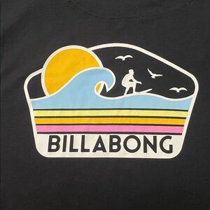 Billabong Black Short Sleeve Tee